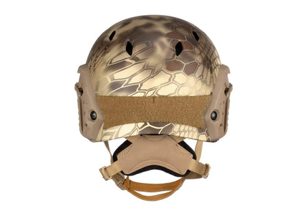 FMA FAST PJ Airsoft Helmet Simple Version Highlander Camo XL-58-61cm