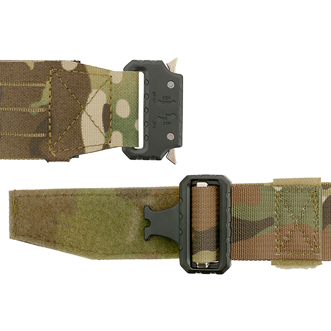 8 Fields Laser Cut Molle Tactical Duty Range Belt QR CP Multicamo
