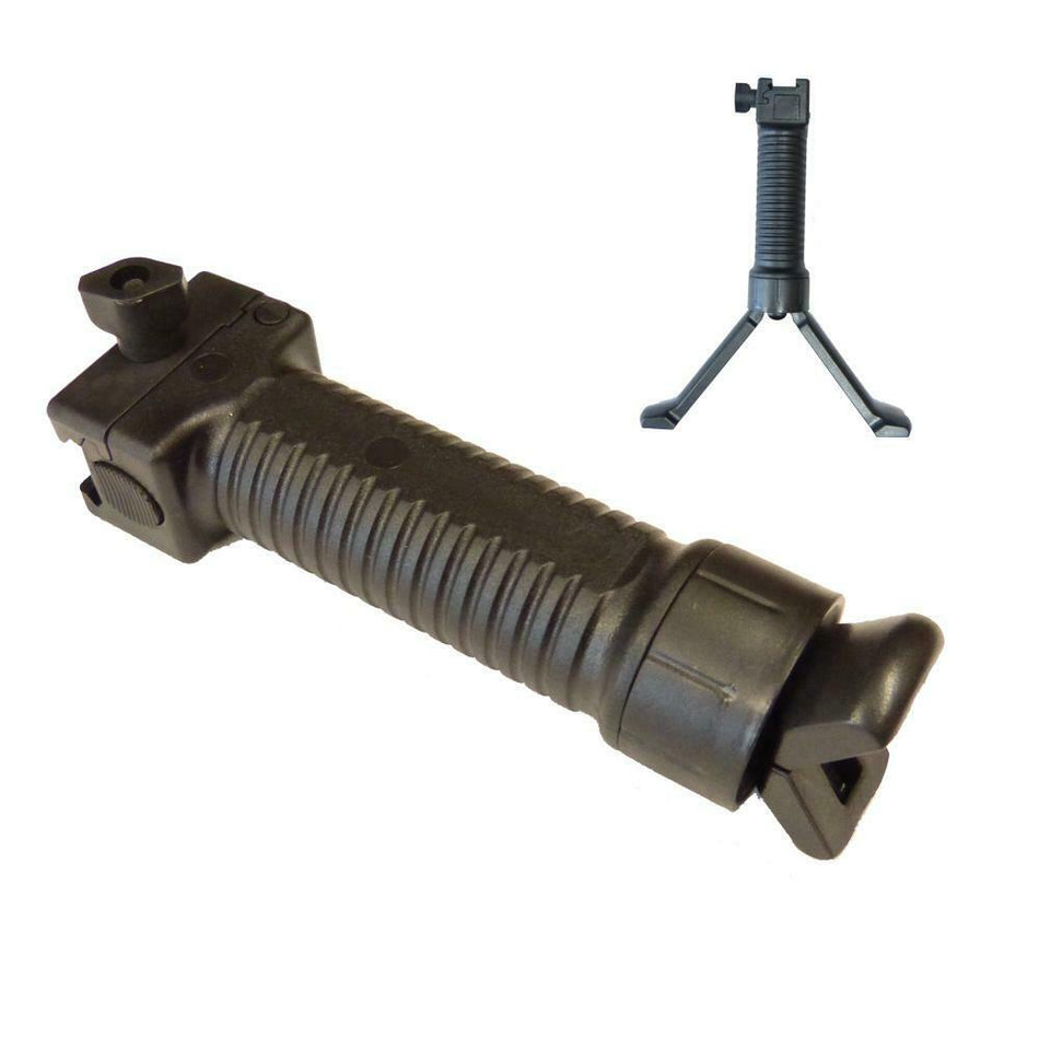 ASG Heavy Duty Bipod / Grip Black