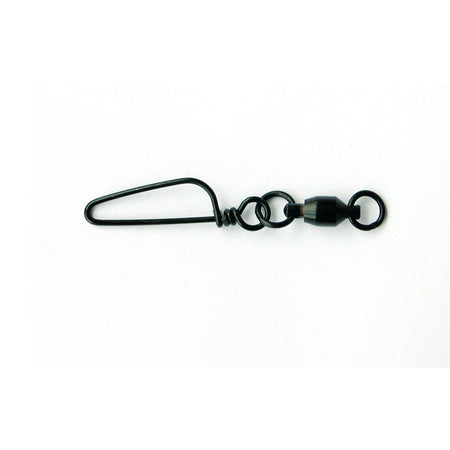 Mustad Fishing Barrel Swivels Safety Snap Size 18 / 5.5kg 10 Pack 