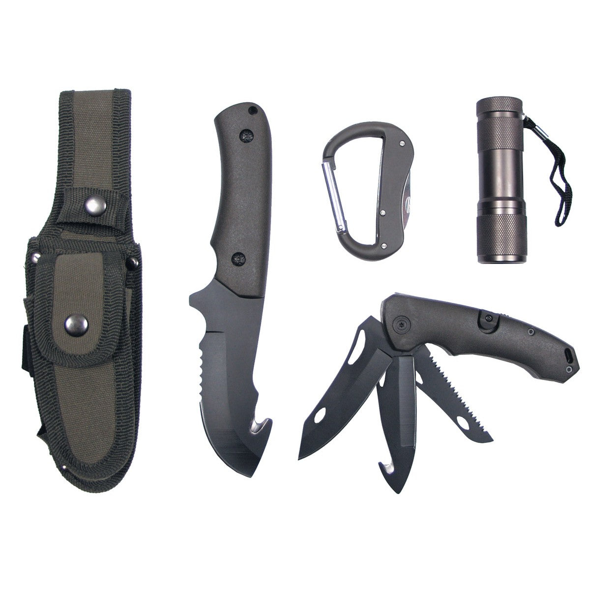 MFH FOX Knife Set Green