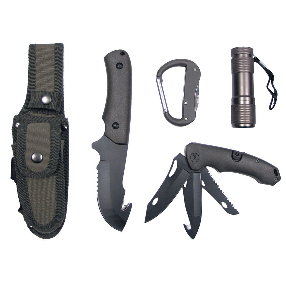 MFH FOX Knife Set Green