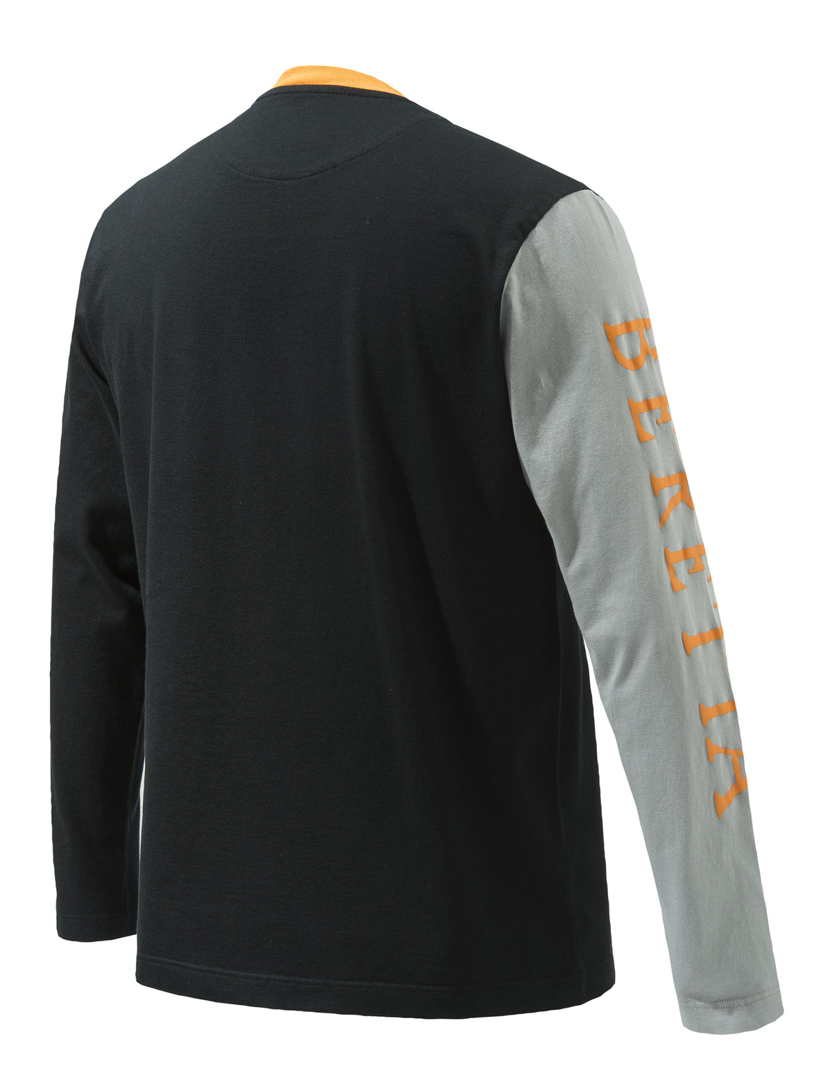 Beretta Victory Corporate T-Shirt Long Sleeves Black & Orange