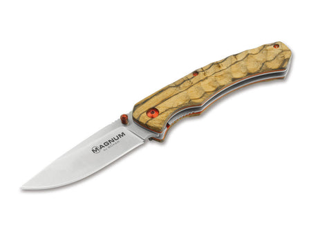 Boker Magnum Red Pupil Utility Pocket Knife 