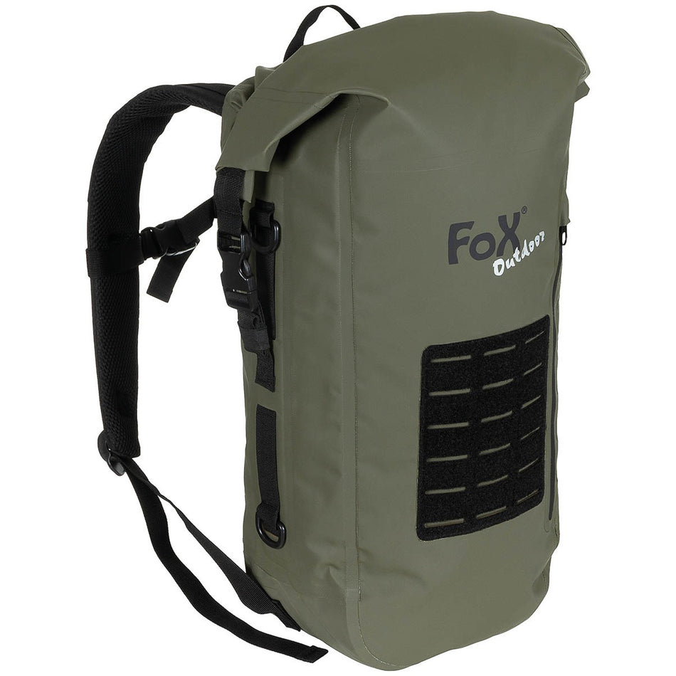 Fox Outdoors Backpack Dry Pak 30ltr Green Waterproof