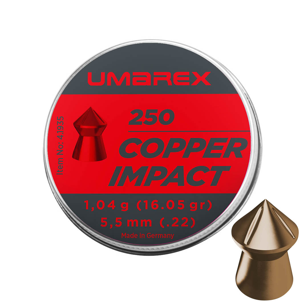 Umarex Copper Impact Air Gun Rifle Pellets 5.5mm .22