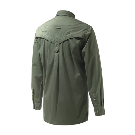 Beretta Selous Sport Cotton Casual Shirt Green