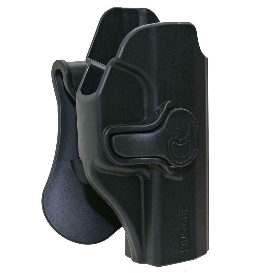 Amomax Retention Roto Holster Walther P99 QA G1 R/H Black 