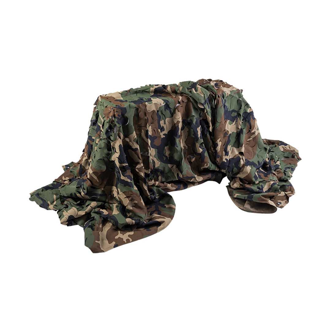 Mil-Tec 1.5m x 3m Laser Cut Camouflage Hide Net Woodland Camo