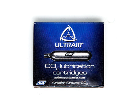 ASG Ultrair Co2 Capsule Cartridges 12g Lubrication 5 Pcs