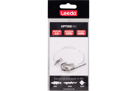 Leeda Uptide Sea Fishing Rig 3/0 60lb