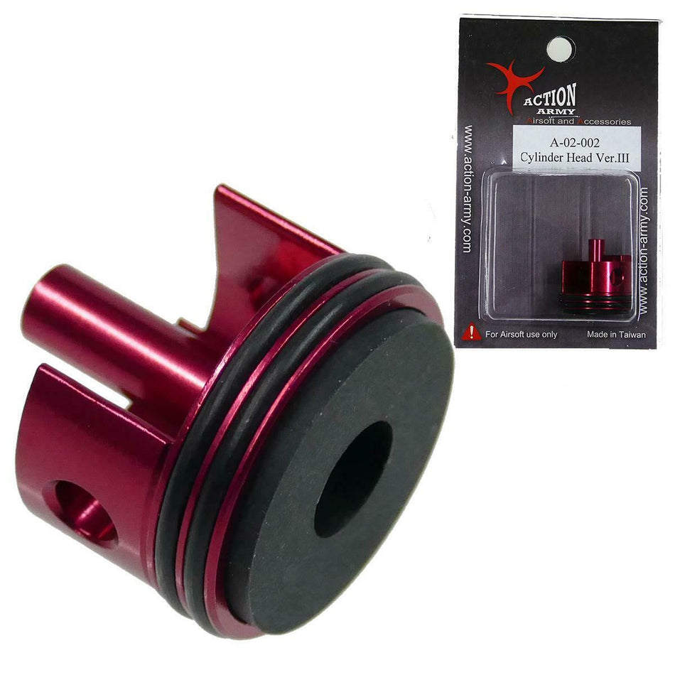Action Army Airsoft Gearbox Cylinder Head