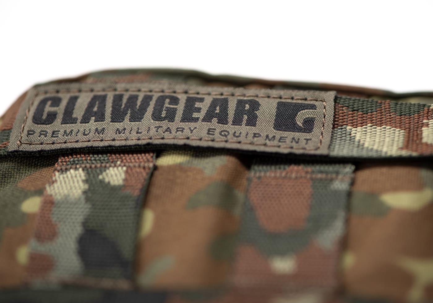 Clawgear Medium Vertical Utility Pouch Zipped Core Molle