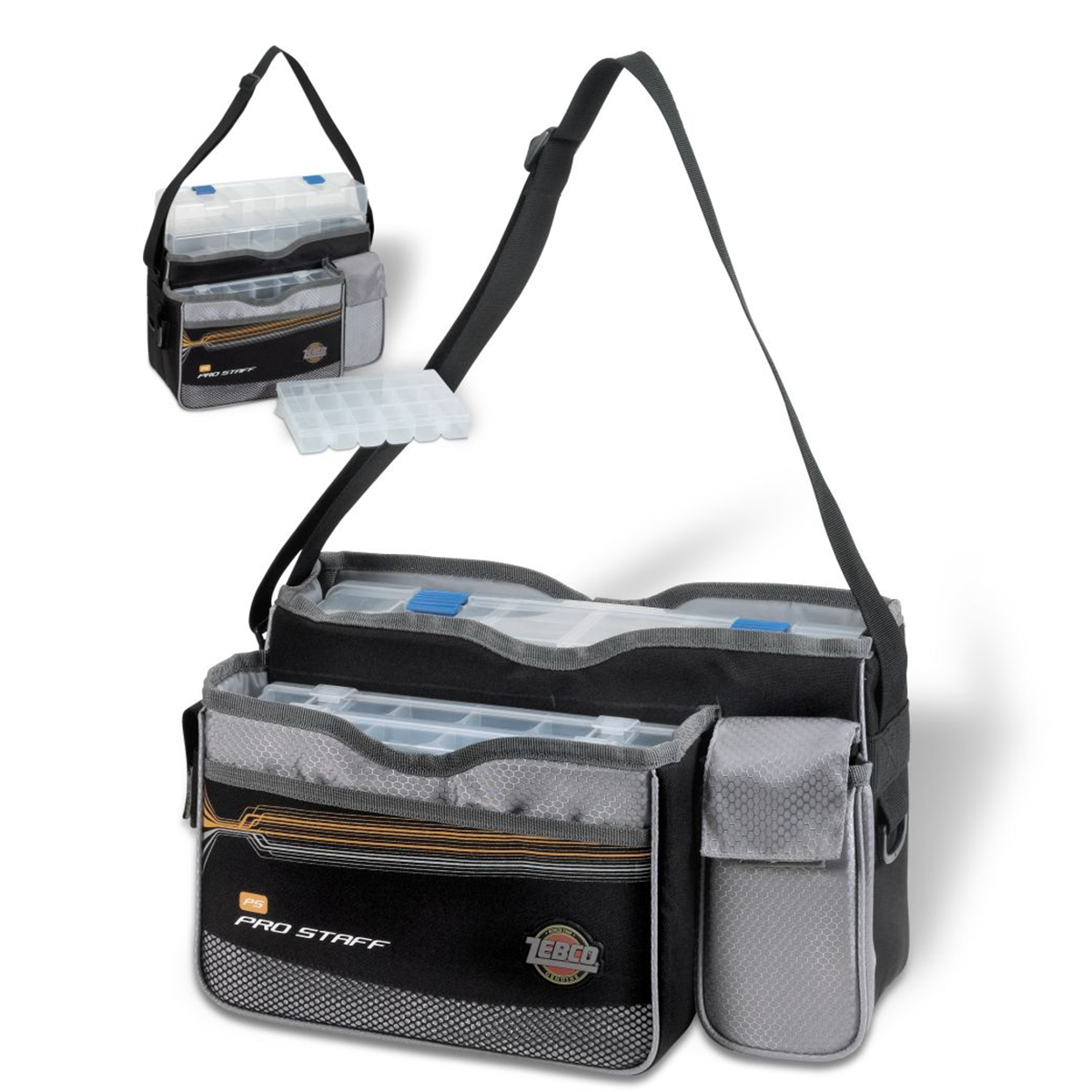 Zebco Pro Staff Uni Fishing Tackle Keeper Bag Box