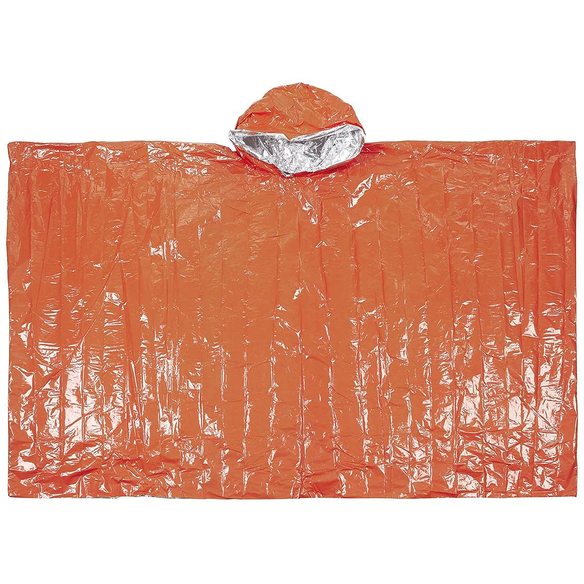 MFH Emergency Thermal Foil Poncho Orange 