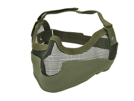 Airsoft Mesh Mask V2 Green