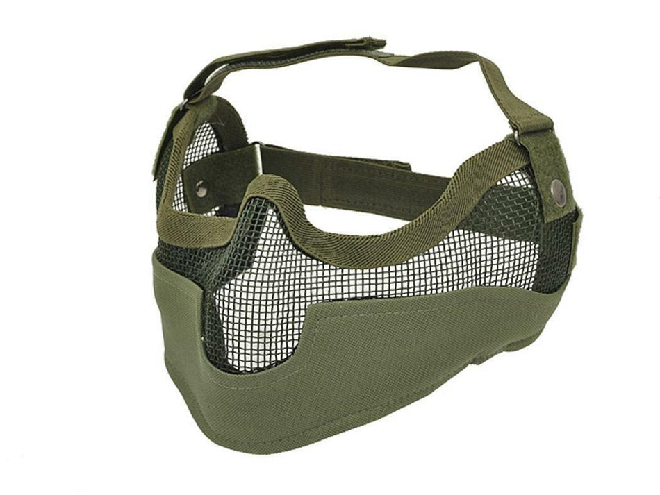 Airsoft Mesh Mask V2 Green