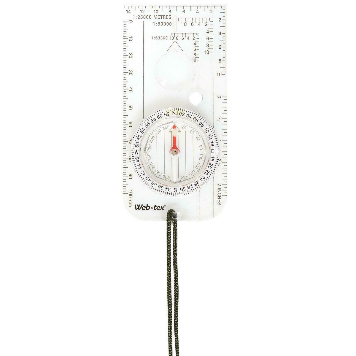 Web-Tex Compass with Lanyard