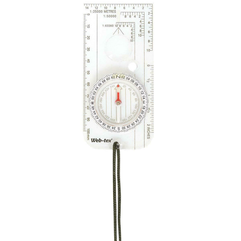 Web-Tex Compass with Lanyard