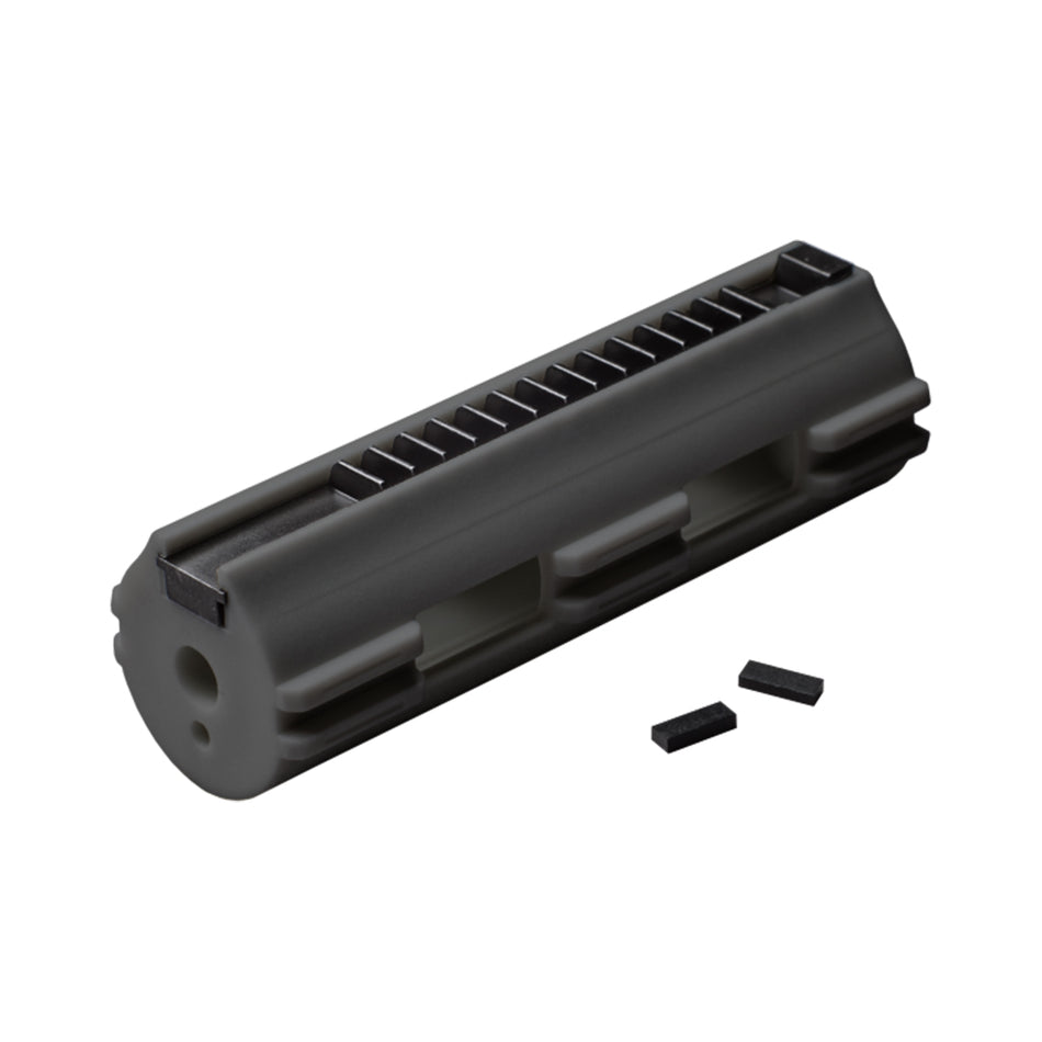 FPS Airsoft Gearbox Zero-Shock Carbon Fibre Piston Full Metal Teeth Rack