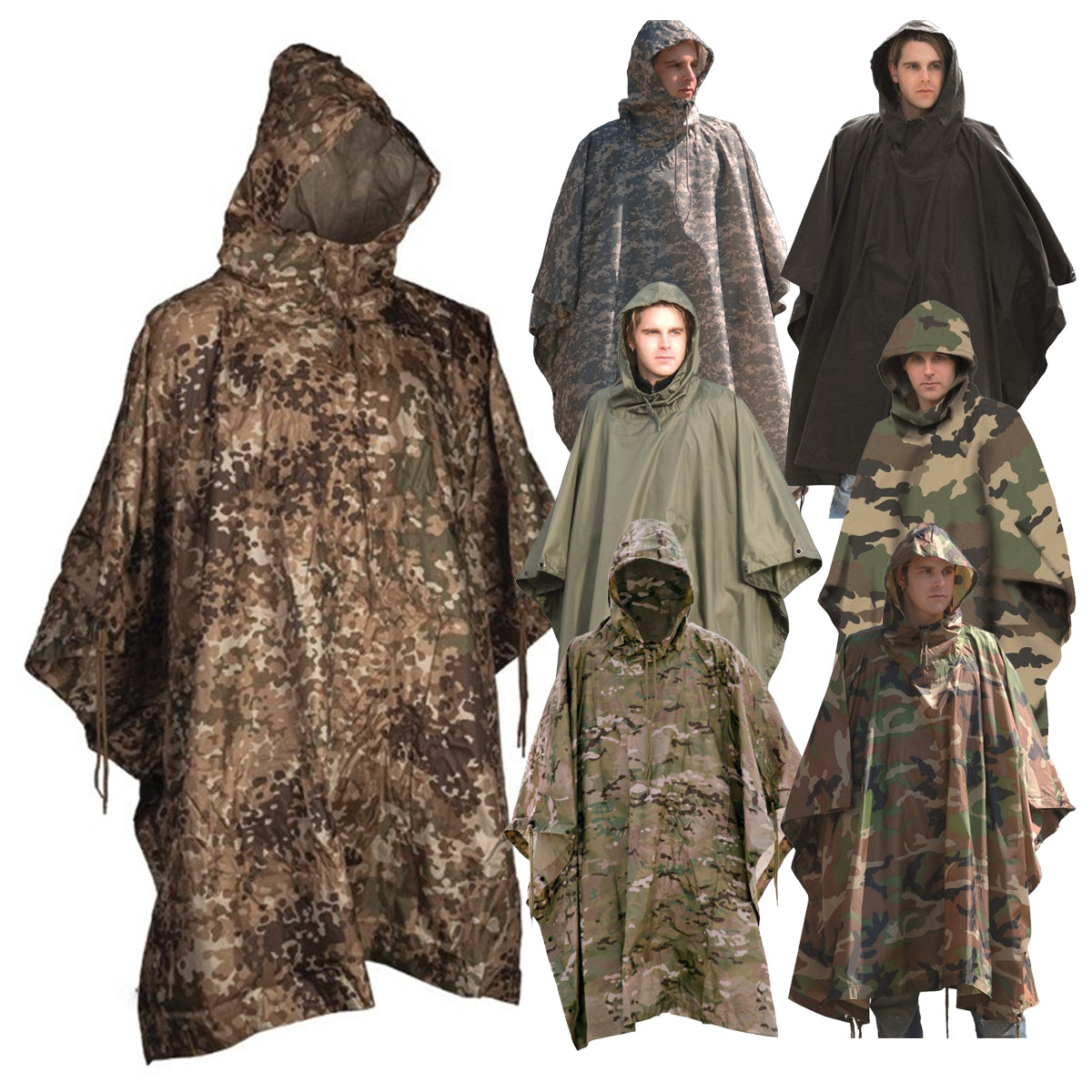 Mil-Tec US Army Style Waterproof Poncho