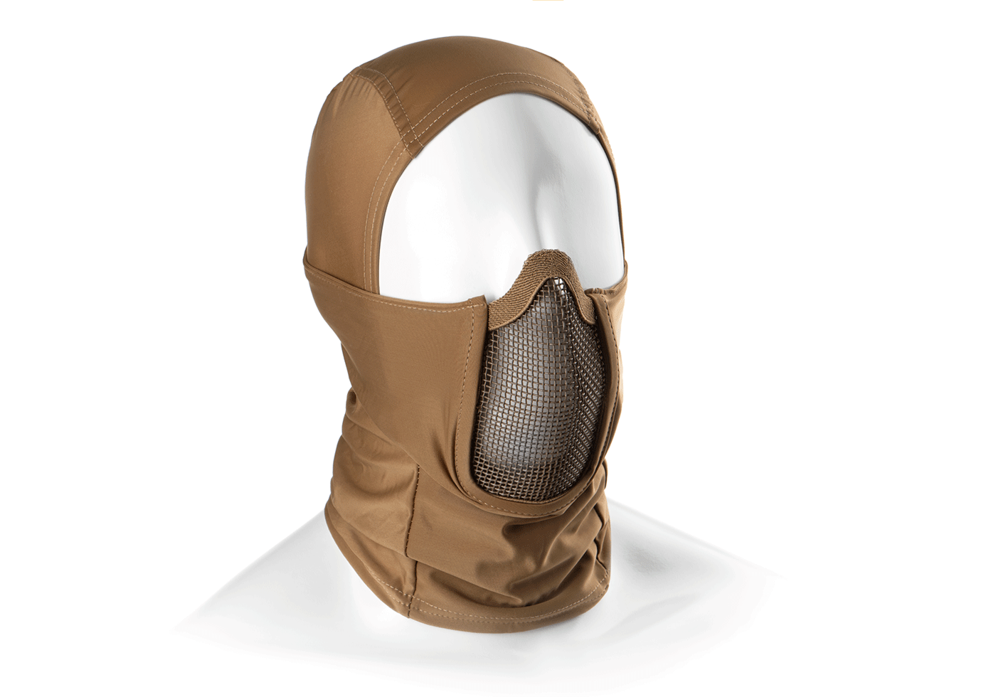 Invader Gear Mk.III Hood Balaclava With Steel Half Face Airsoft Mask
