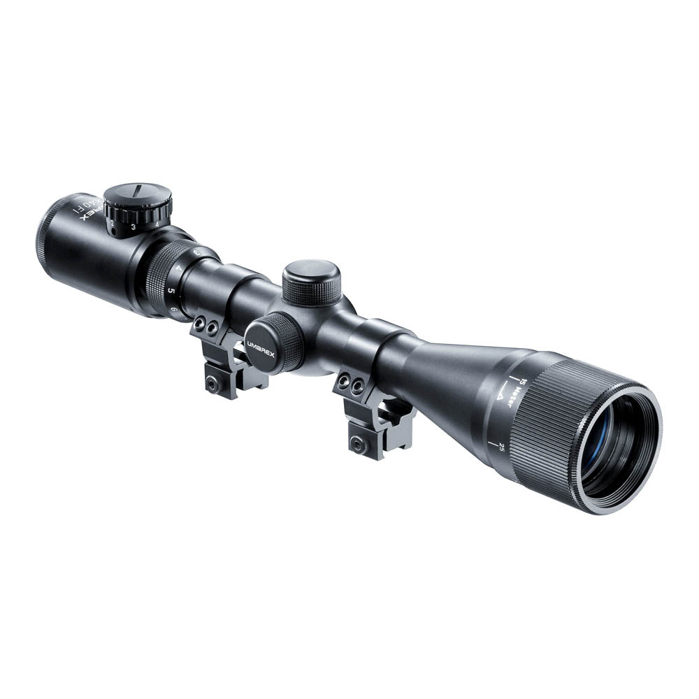 Umarex RS Rifle Scope 3-9 x 40 FI With 11mm Scope Mounts