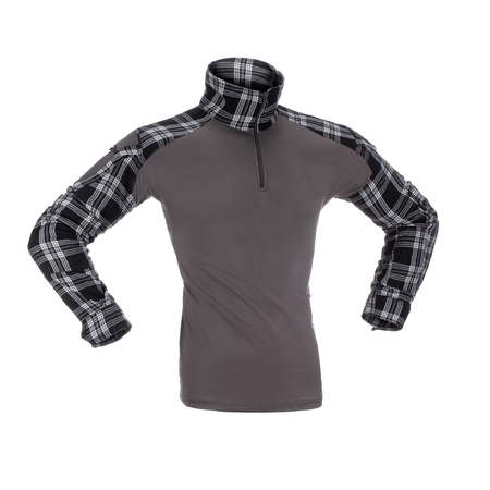 Invader Gear Flannel Combat Ubacs Shirt Black
