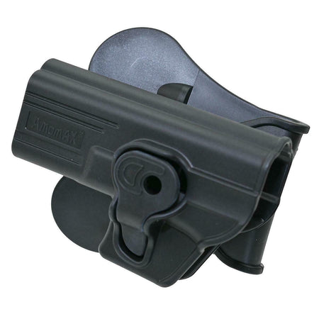 Amomax Retention Holster G-Series 17/22/31 Black L/H