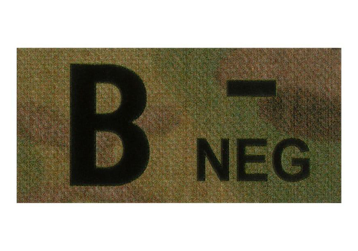 Claw Gear IR Blood Group Patch Multicam 