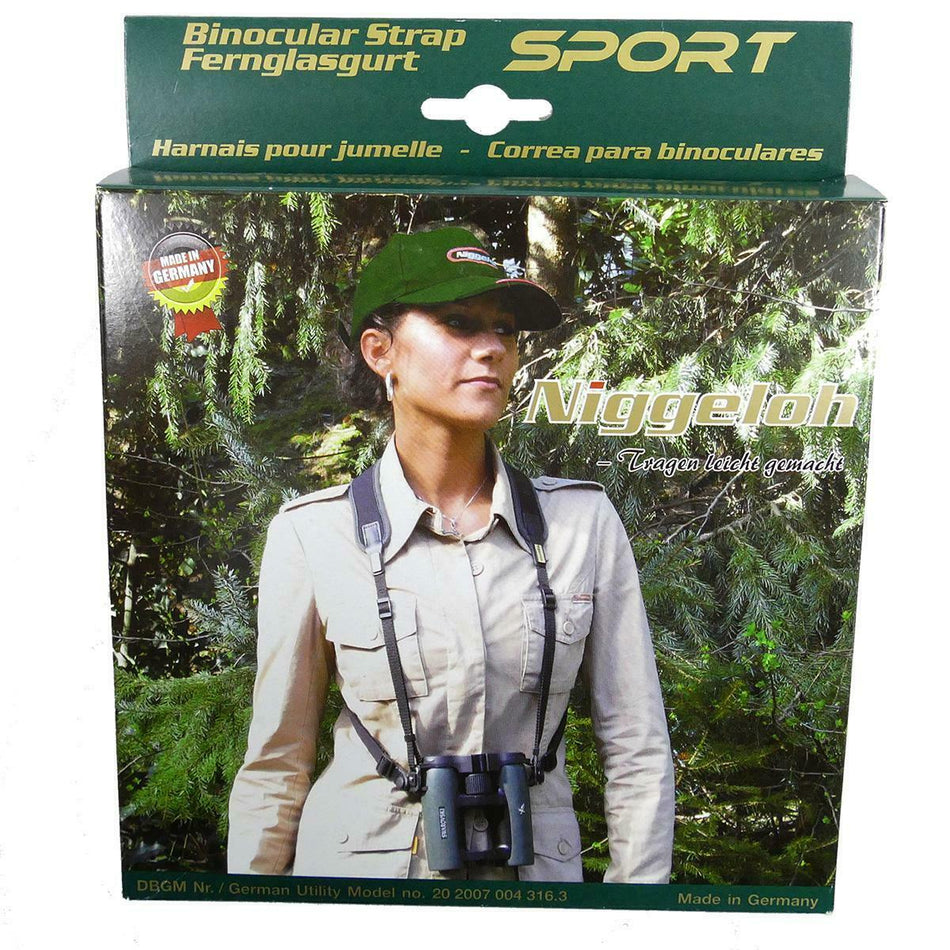 Niggeloh Binocular Strap Black 
