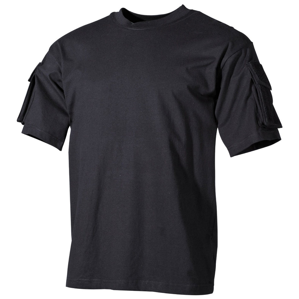 MFH Tactical T-Shirt Short Sleeved Black