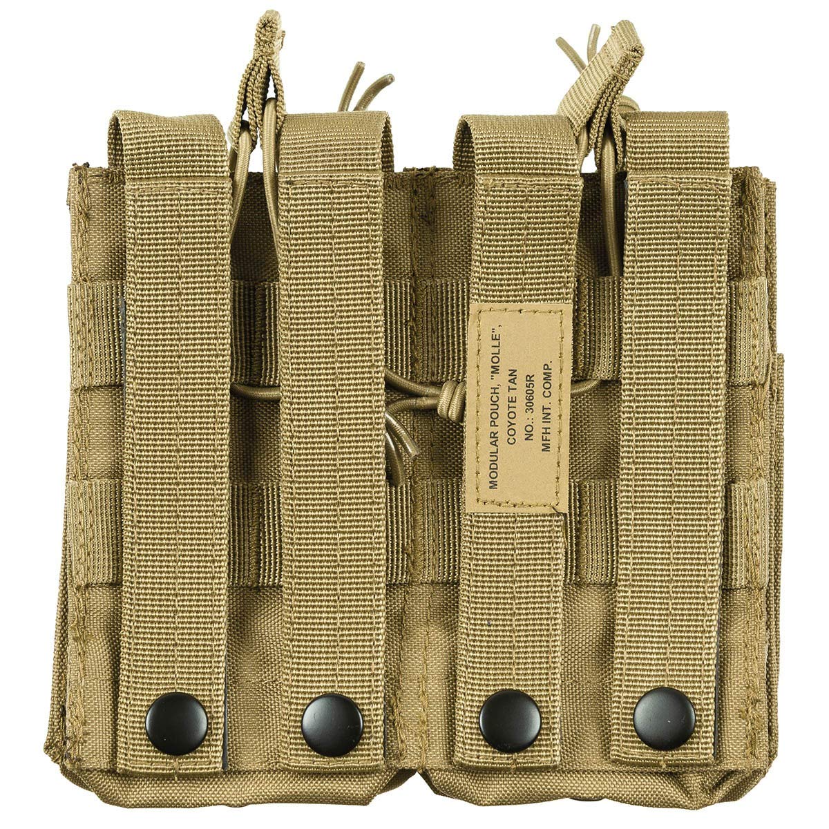 MFH Quad Airsoft Magazine Pouch Molle Coyote