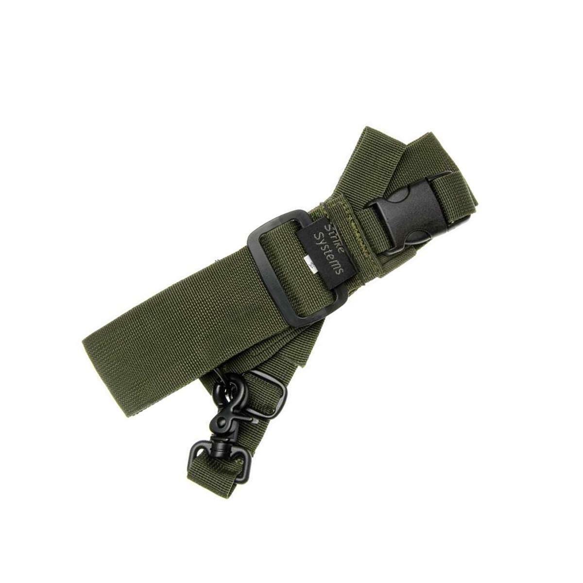 Strike Systems 1 Single Point Tactical Rifle Sling Green