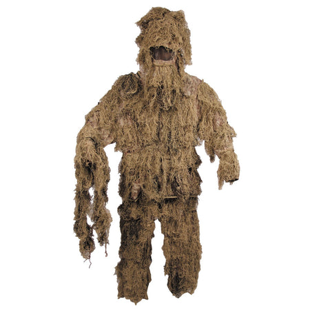 MFH Camo Ghillie Suit 4 Piece Desert Arid Cam