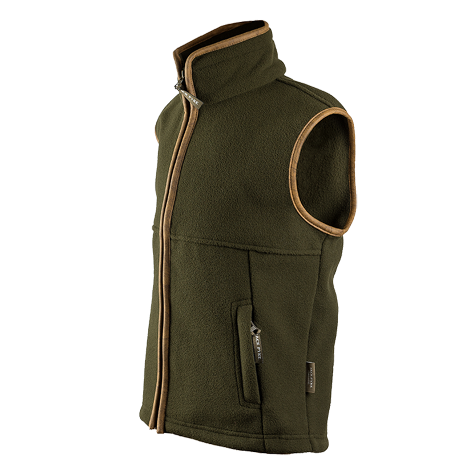 Jack Pyke Junior Countryman Gilet Fleece Dark Olive