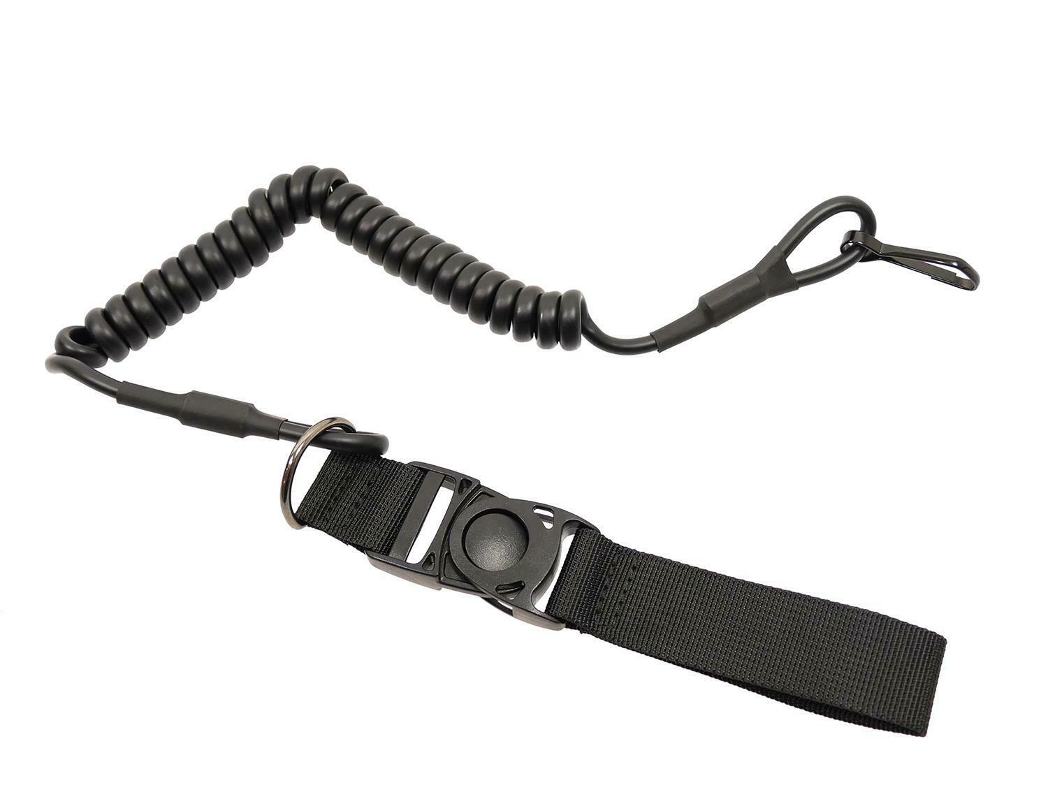 Amomax QD Pistol Lanyard Black