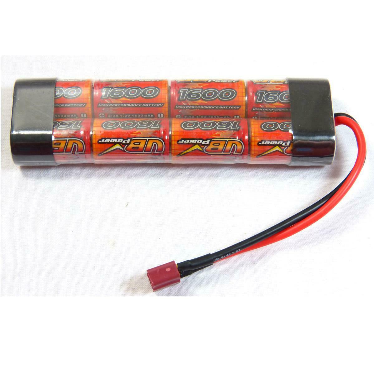VB Power Airsoft AEG Rifle Standard Block Battery 9.6V 1600 mAh Deans 