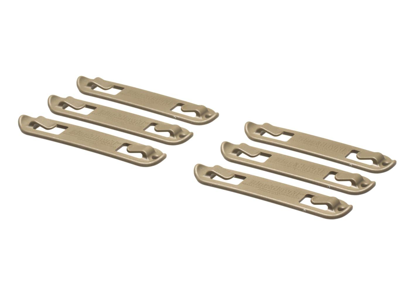 Blackhawk 3 Inch Molle Vest Speed Clips 6pcs Coyote