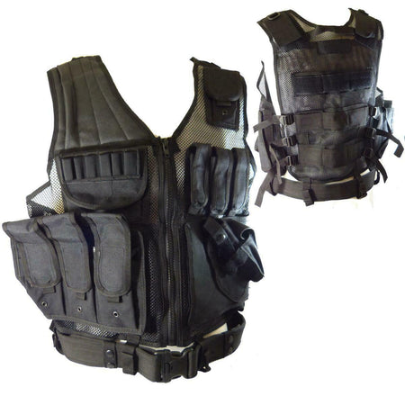 Swiss Arms Light Weight Quick Draw Vest Black