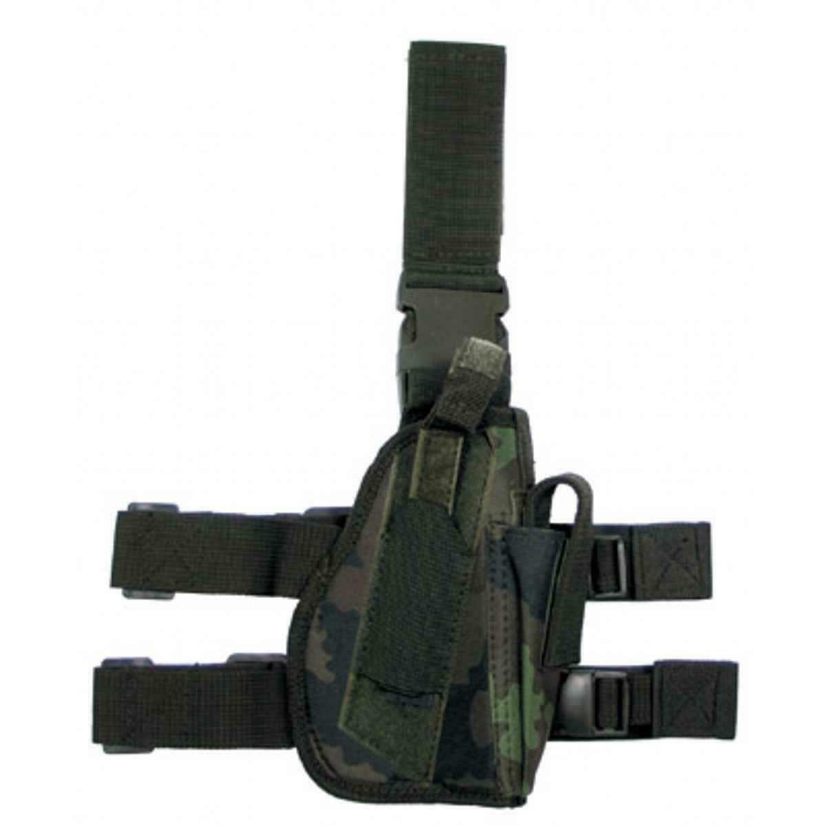 MFH Tactical Drop Leg Holster M95 CZ Czech Camo
