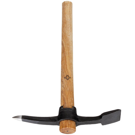 MFH Pioneers Compact Camping Pickaxe with Wooden Handle