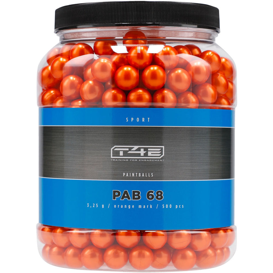 Umarex T4E Sport Paintballs .68 Orange Pellets 500 pcs