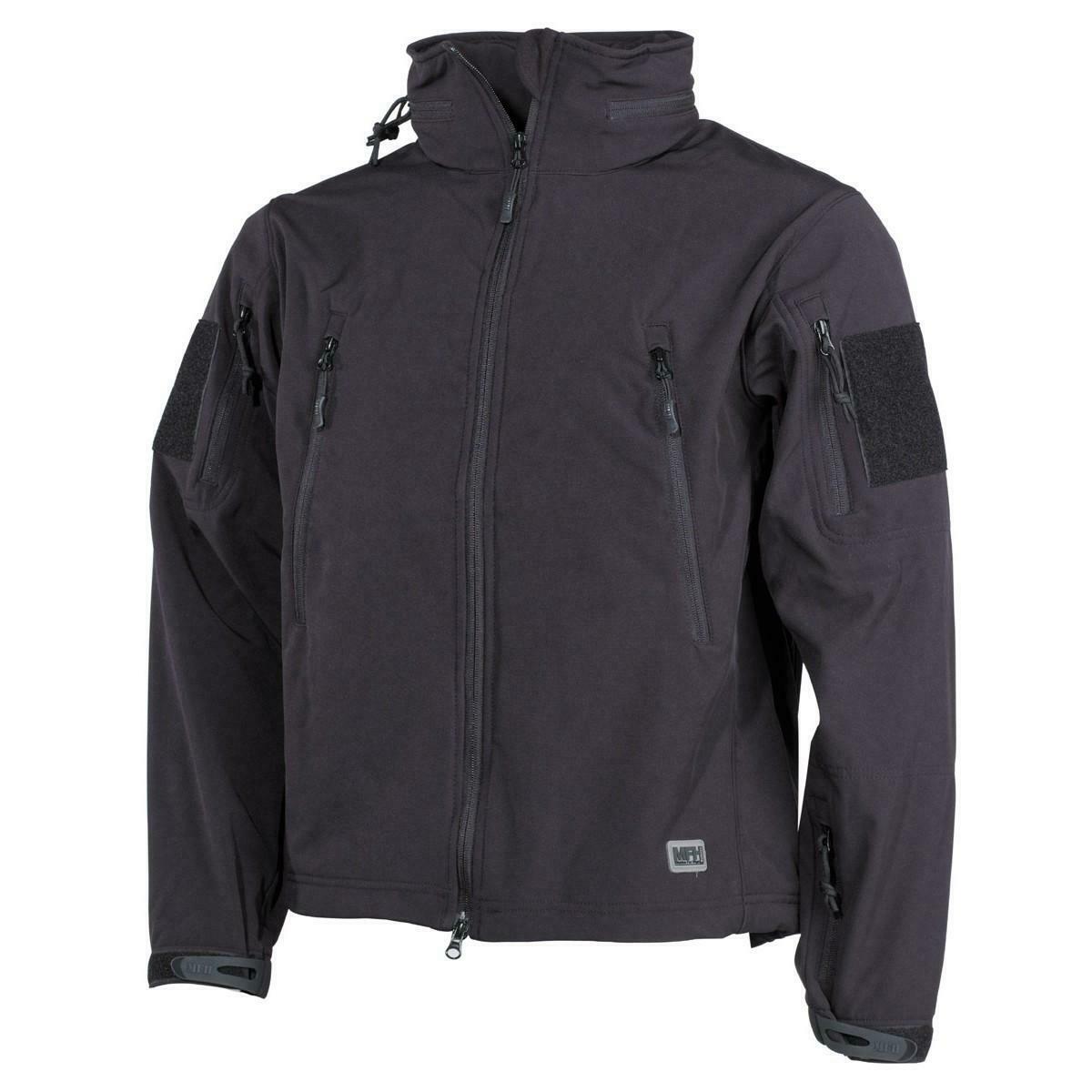 MFH Scorpion Soft Shell Jacket Black