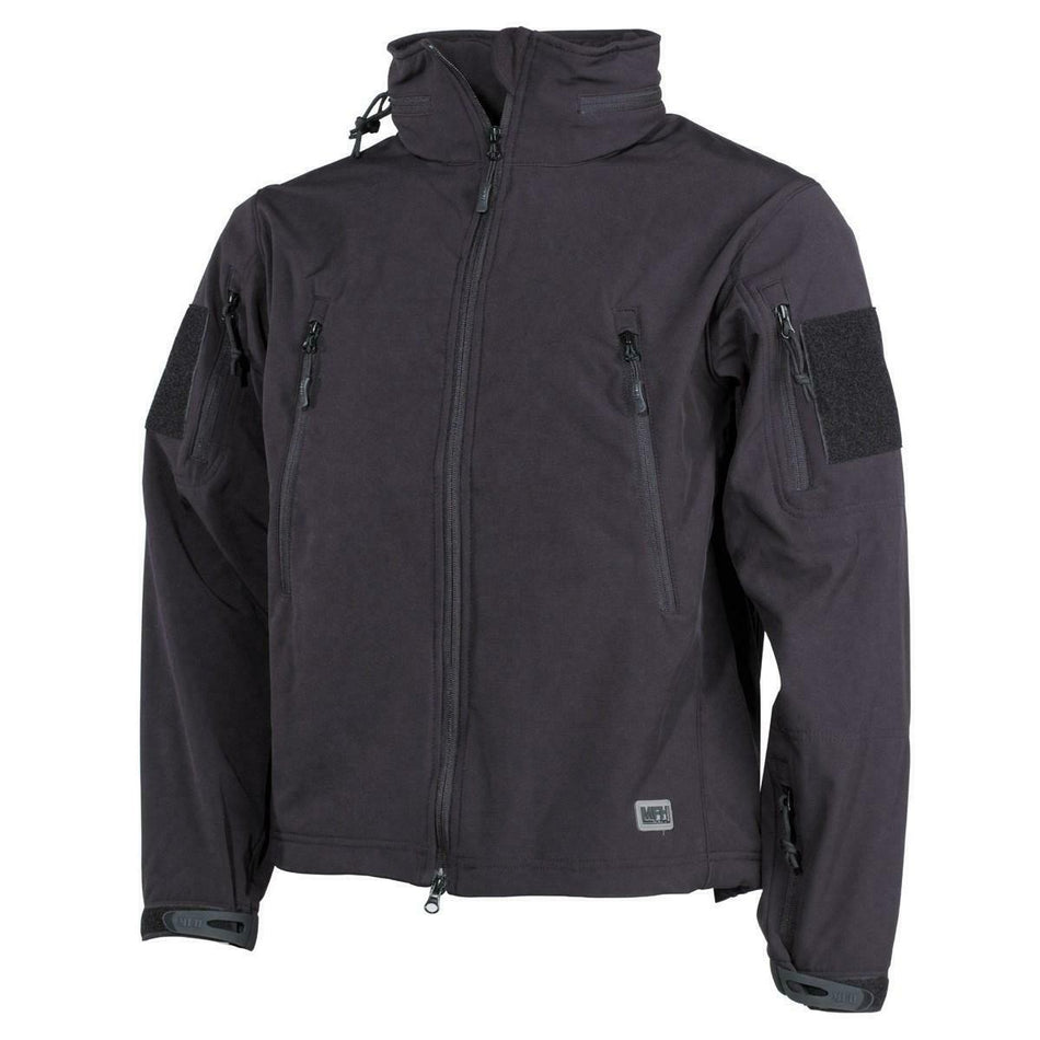 MFH Scorpion Soft Shell Jacket Black