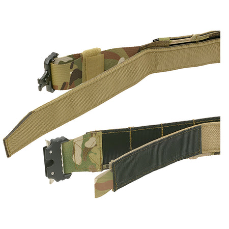 8 Fields Laser Cut Molle Tactical Duty Range Belt QR CP Multicamo