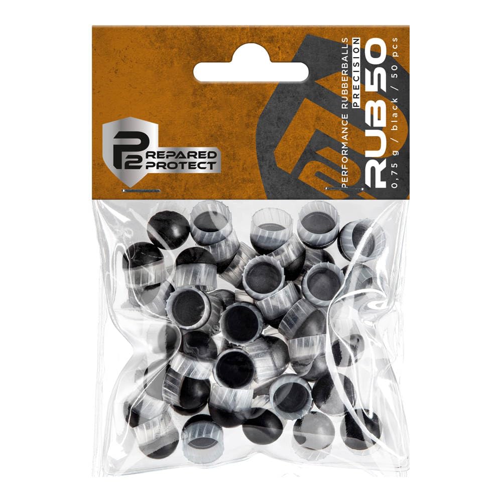 Umarex P2P Performance Rubber Pellets Balls 50 Pack