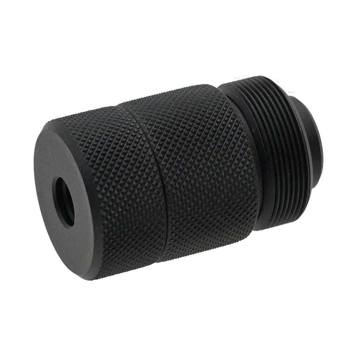 Action Army T10 Barrel Extension Type A Black 14mm CCW  