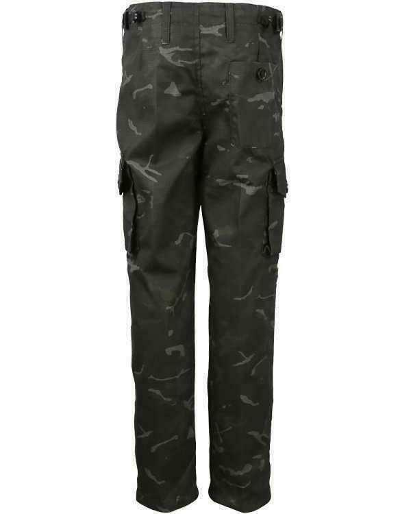 Kombat Kids Army Trousers BTP Black