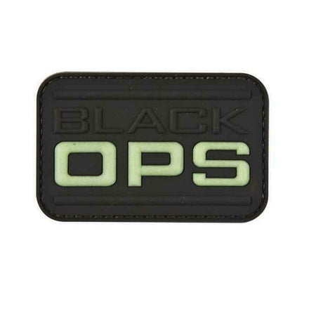 Kombat Black Ops Airsoft Army Patch Black